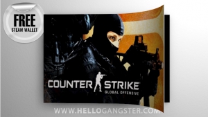 Free Counter-Strike Global Offensive Steam Wallet