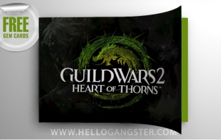 Free Guild Wars 2: Heart of Thorns Gem Cards