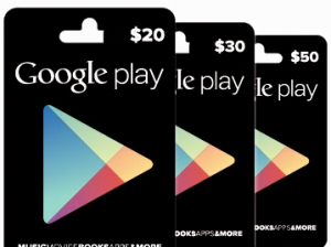 Google Play Cards