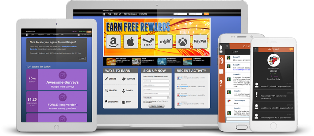 Rewards1.com Website